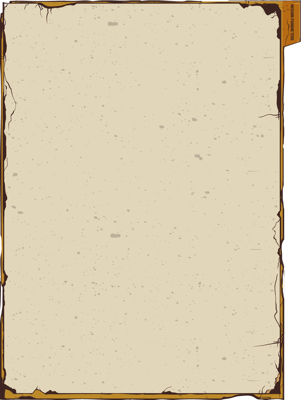 Mission Briefing Folder 1